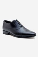 Footprint - Black Formal Leather Lace Up