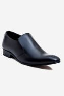 Footprint - Black Classic Leather Slip On