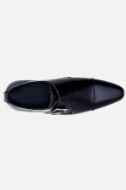 Footprint - Black Formal Leather Monk