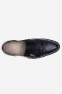 Footprint - Black Casual leather Loafer Brogue