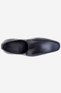 Footprint - Black Casual Leather Loafer