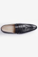 Footprint - Black Fashion Leather Slip On