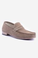 Footprint -	Beige Classic Suede Loafer