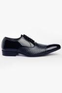 Footprint - Black Fashion Leather Oxford