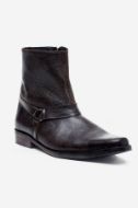Footprint - Black Casual Leather Boots