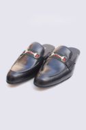 Footprint - Black Casual Formal Leather